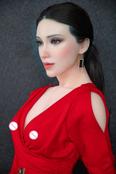 170CM highly skeleton Silicon head with hair implant Sex Dolls For Men Real Tpe Heated Adult use Sex Doll Silicone women by AUTOMATICWOMAN